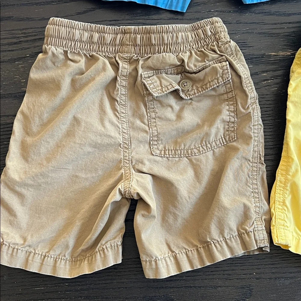 GAP Boys Bundle of Pull-On Poplin Shorts, 4